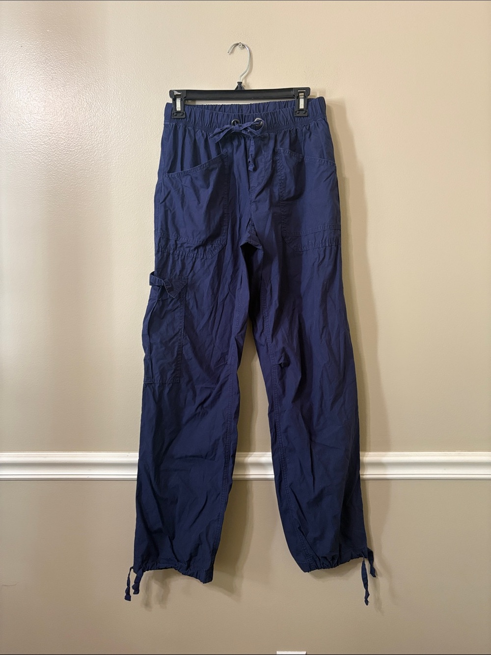 Aerie Navy Cargo Jogger Pants